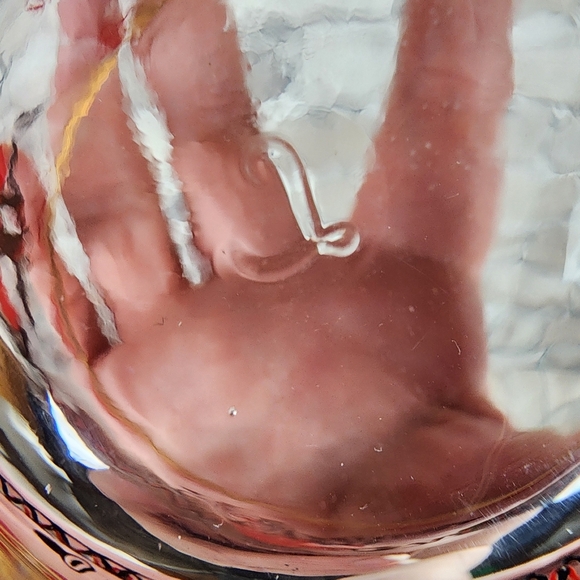 Vintage Mid Century Libby Fruit Bowls Clowns Gold Rimmed Set of 5 - Picture 11 of 16